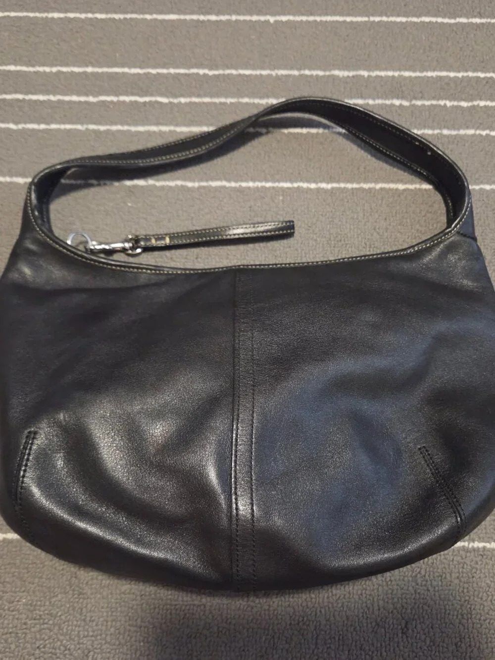 Coach black hobo bag